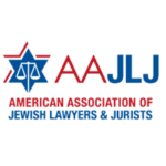 The American Association of Jewish Lawyers and Jurists logo